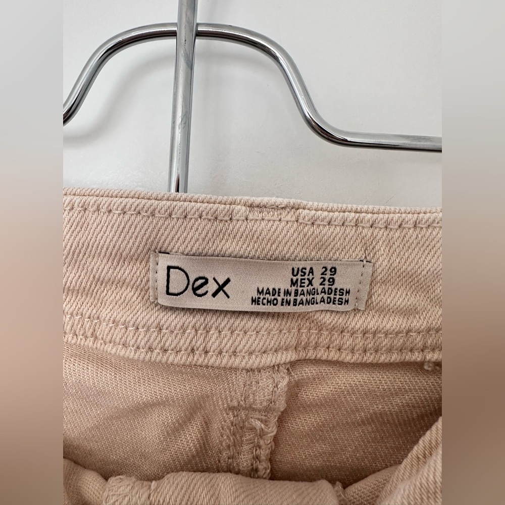 DEX Wide-Leg Pants with Button Detail - Picture 4 of 5